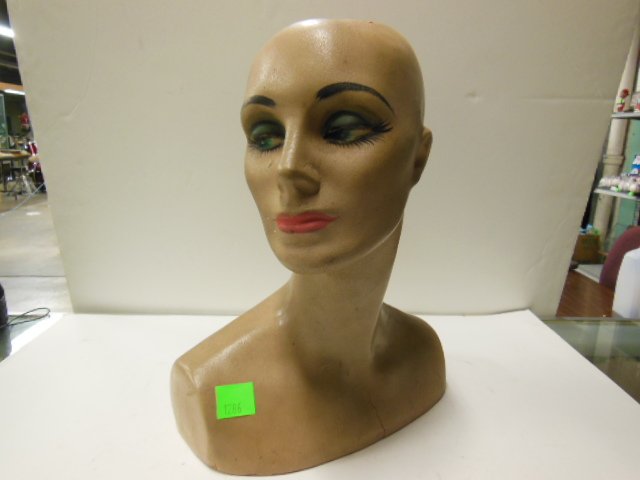 Vintage Mannequin Head Torso Display (1 of 5)