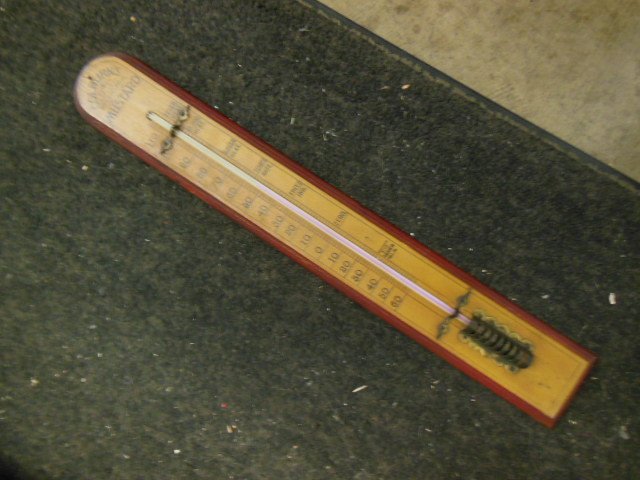 19th c. Colburn's Mustard Thermometer (1 of 5)