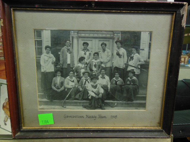 Framed 1908 Germantown Hockey team photo (1 of 2)