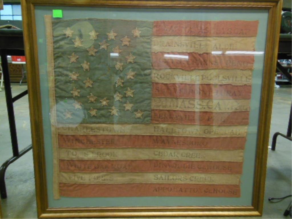 Framed Civil War veterans GAR Massachusetts (1 of 5)