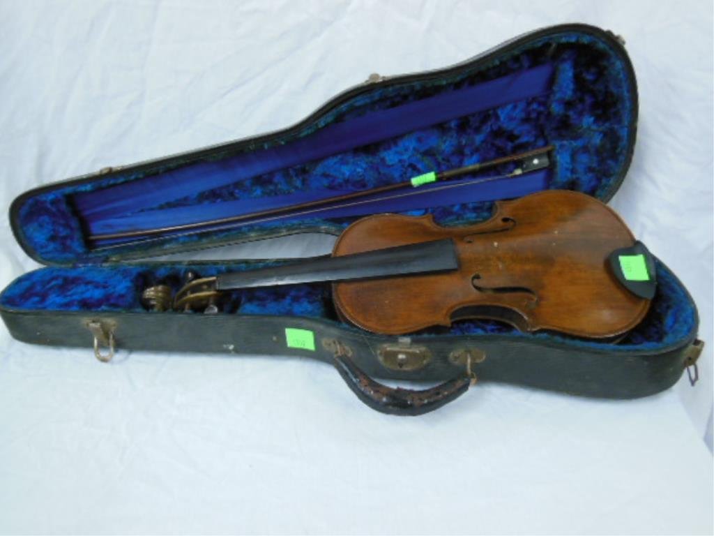 Violin & Bow, 4/4 Size (1 of 9)