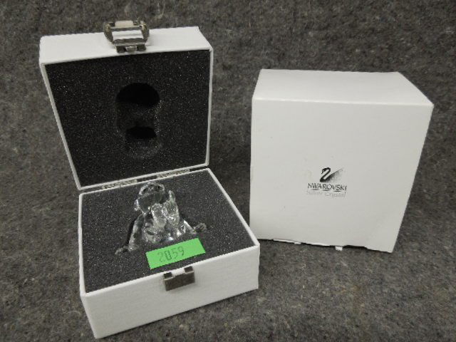 Swarovski crystal figurine Sitting Monkey (1 of 6)