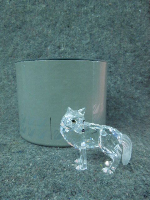 Swarovski Crystal Wolf figurine (1 of 8)
