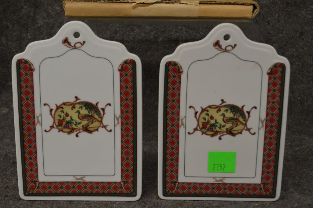 2 Noritake porcelain cheese boards (1 of 5)
