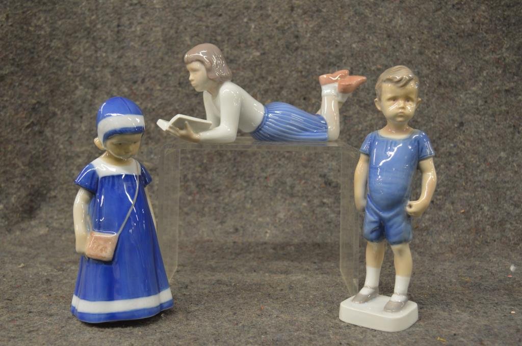 3 Bing & Grondahl porcelain figurines (1 of 4)
