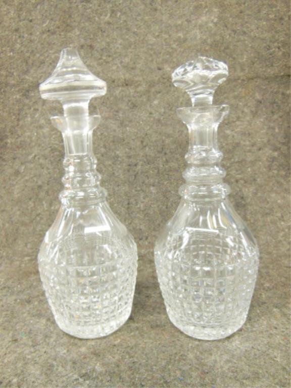 2 Waterford crystal decanters (1 of 3)