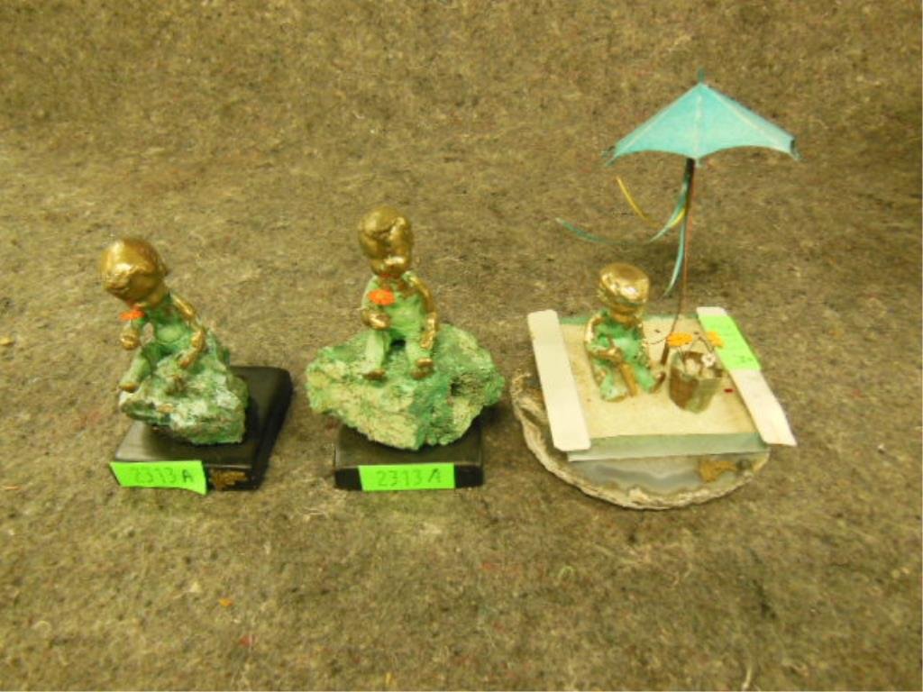 3 Moran bronze sculptures (1 of 8)