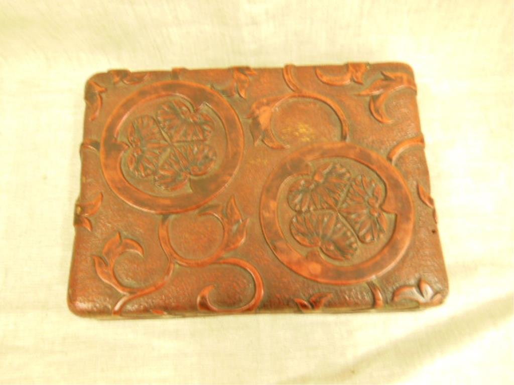 Antique Chinese Cinnabar Covered Box (1 of 8)