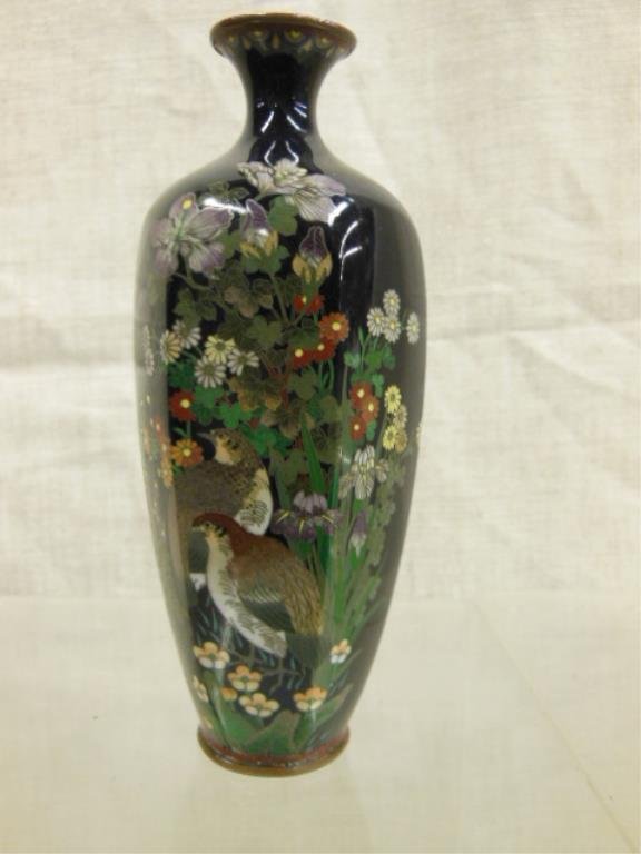 Antique Japanese Cloisonne Vase (1 of 6)