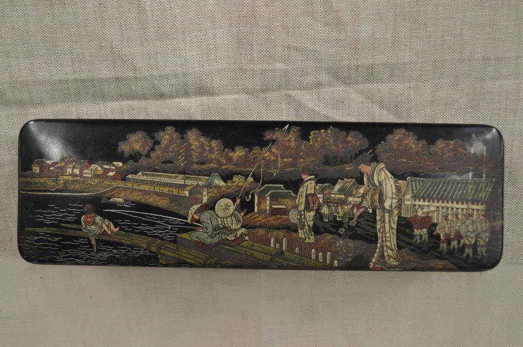19th C. Japanese Lacquer Ware Box (1 of 6)