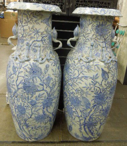 Contemporary Chinese Porcelain Palace Vases (1 of 7)