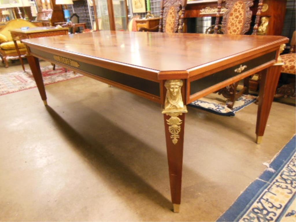 French Empire Style Dining Room Table (1 of 7)