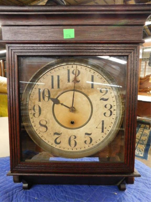 Sessions Oak Cased Wall Clock (1 of 1)