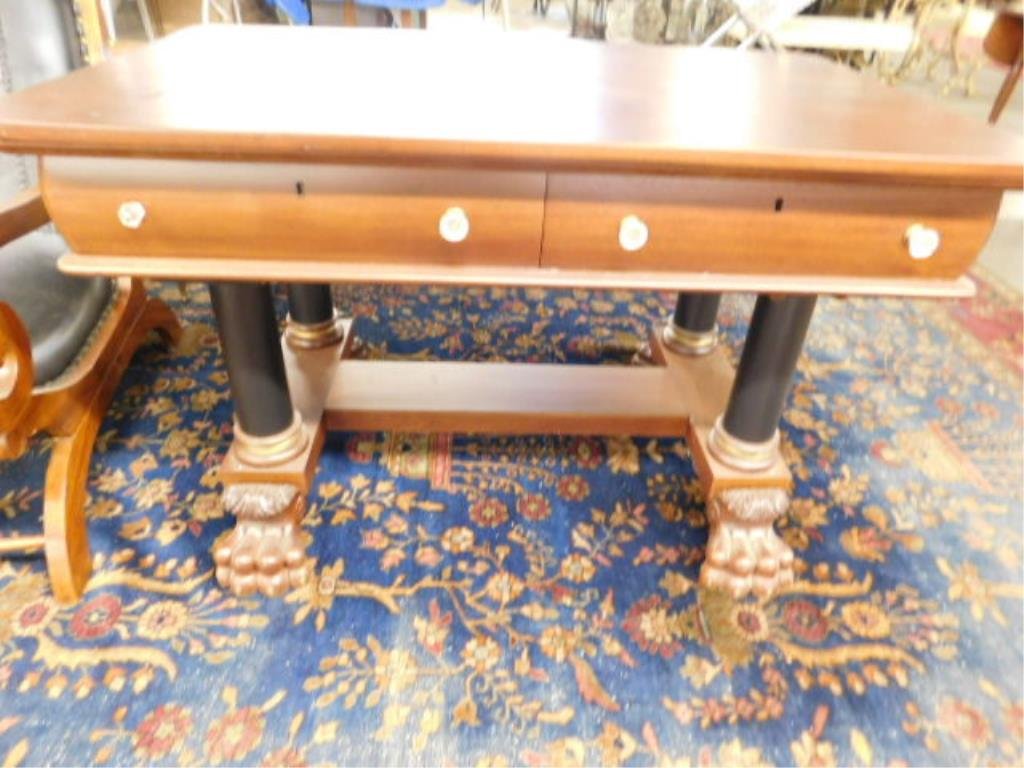Empire Revival Library Table (1 of 5)
