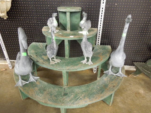 Cast Aluminum Duck Form Garden Statues (1 of 4)