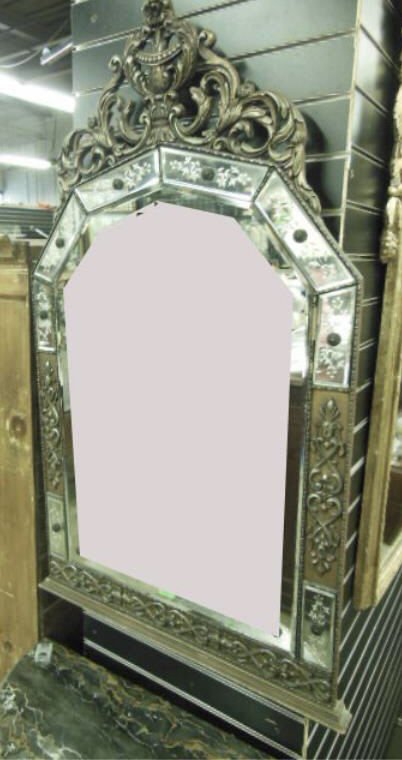 Art Deco Wall Mirror (1 of 4)
