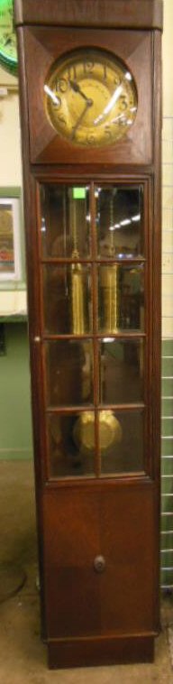 Arts & Crafts Style Tall Case Clock (1 of 6)