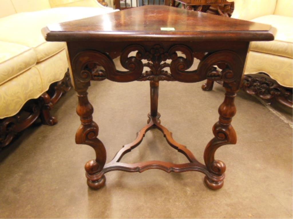 Jacobean Style End Table (1 of 3)