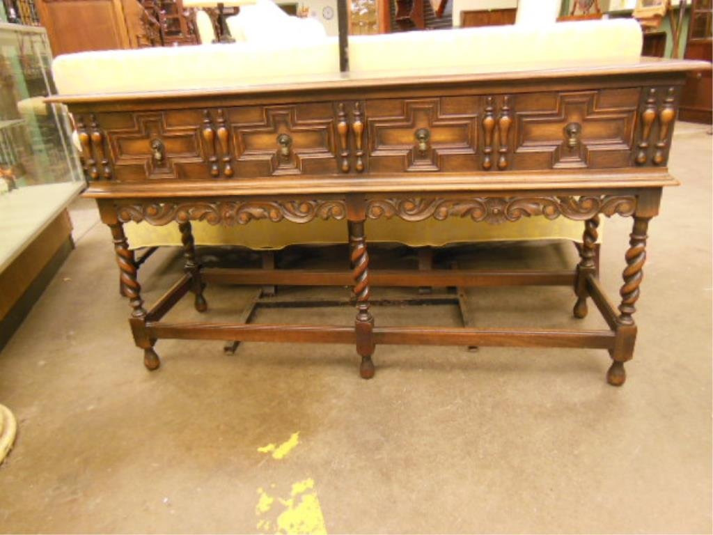 Kittinger Tudor Style Sideboard (1 of 7)