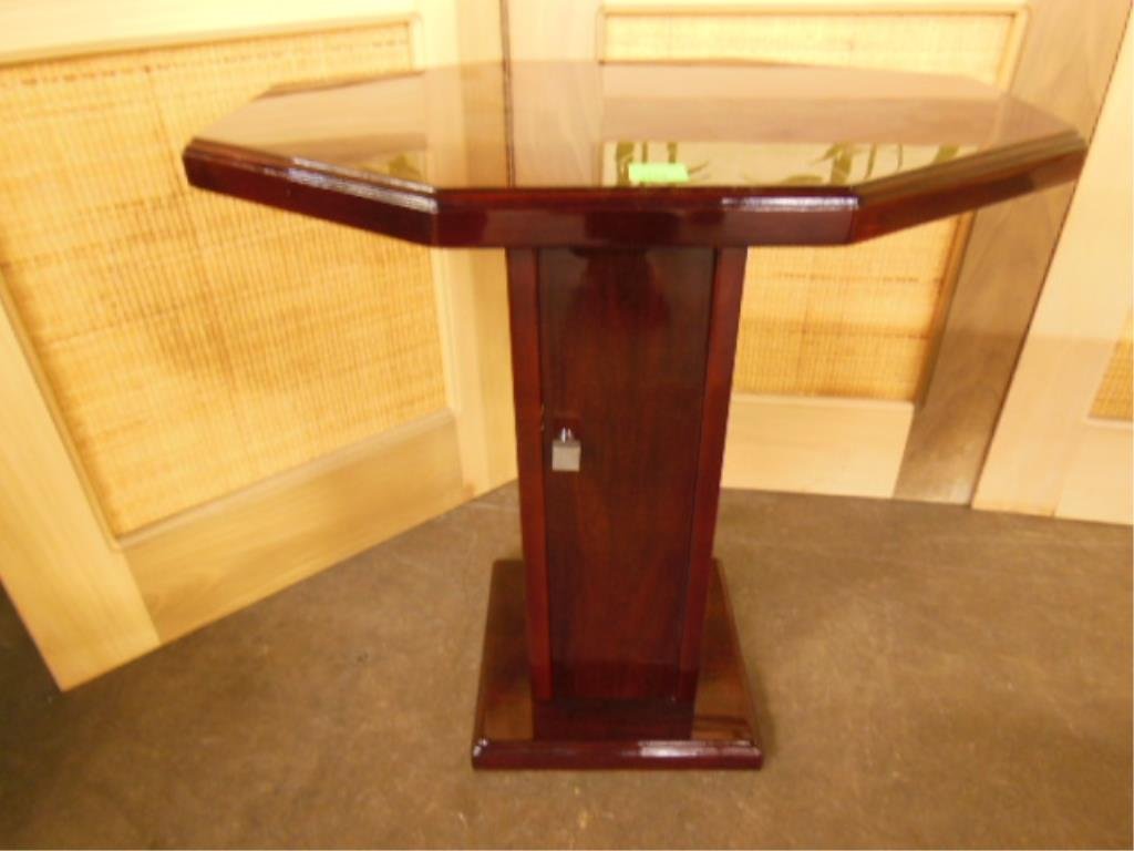 Art Deco Mahogany Gueridon Table (1 of 3)