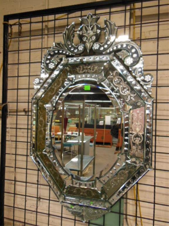 Venetian Glass Wall Mirror (1 of 4)