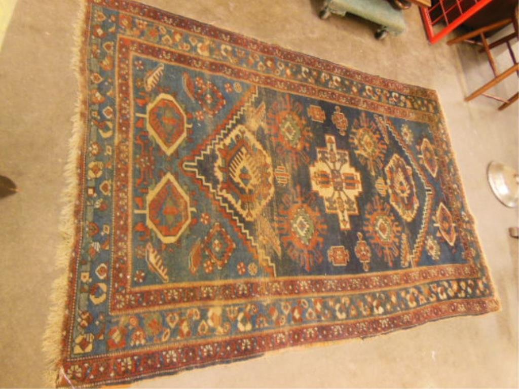 Antique Kazak Area Carpet (1 of 5)