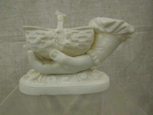 19th C. English Parian Ware Vase (1 of 4)