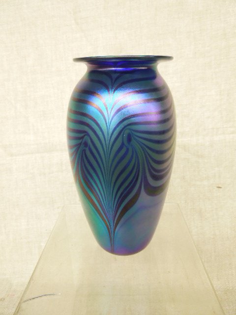 Robert Eickholt Art Glass Vase (1 of 5)