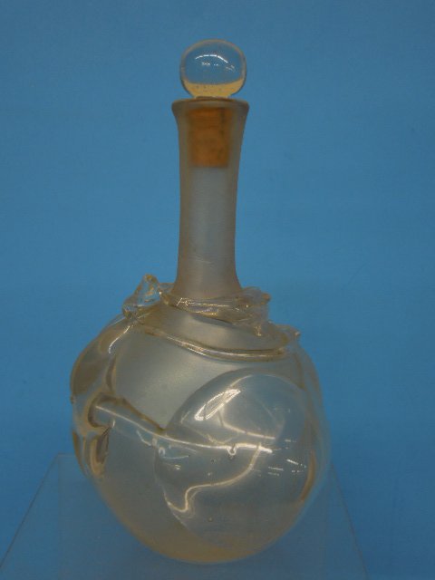 Roland Jahn Art Glass Free Form Bottle (1 of 7)
