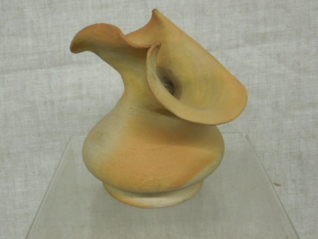 George Ohr Bisque Fired Vase (1 of 7)