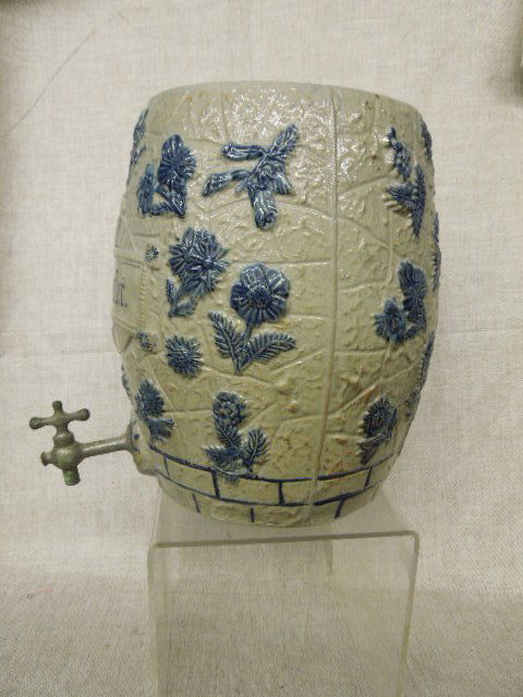 19th c. White's Stoneware Ice Water Cooler (1 of 8)