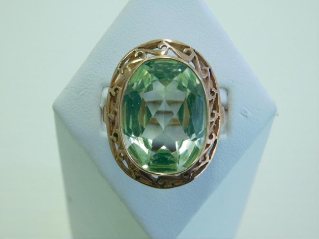 14k Rose Gold Cocktail Ring (1 of 4)