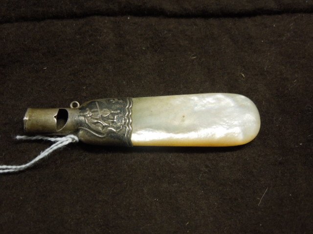 Child's Sterling Teething Whistle (1 of 5)