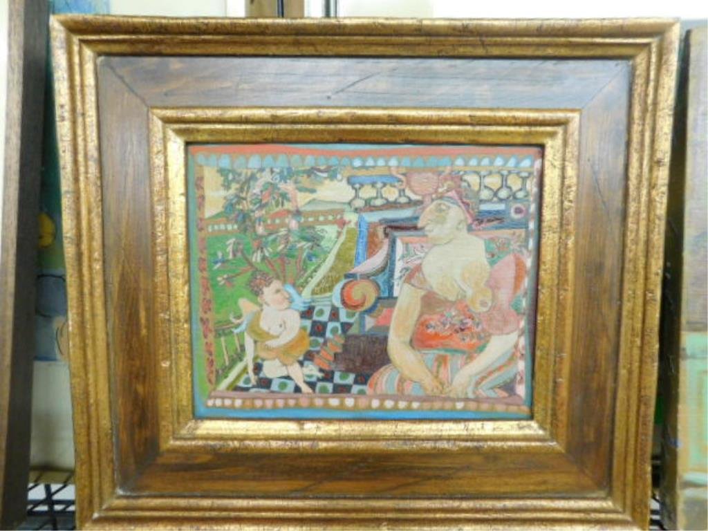 B. Leonard, o/b, "Madonna & Child" (1 of 2)