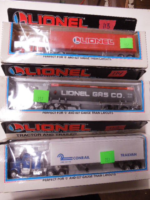 5 Lionel die cast tractor trailers NIB (1 of 5)