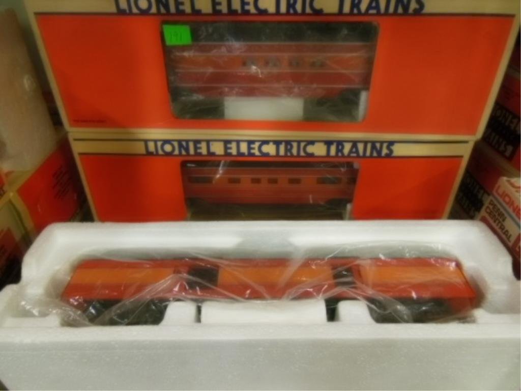 3 Lionel post war O gauge SP railroad cars NIB (1 of 3)