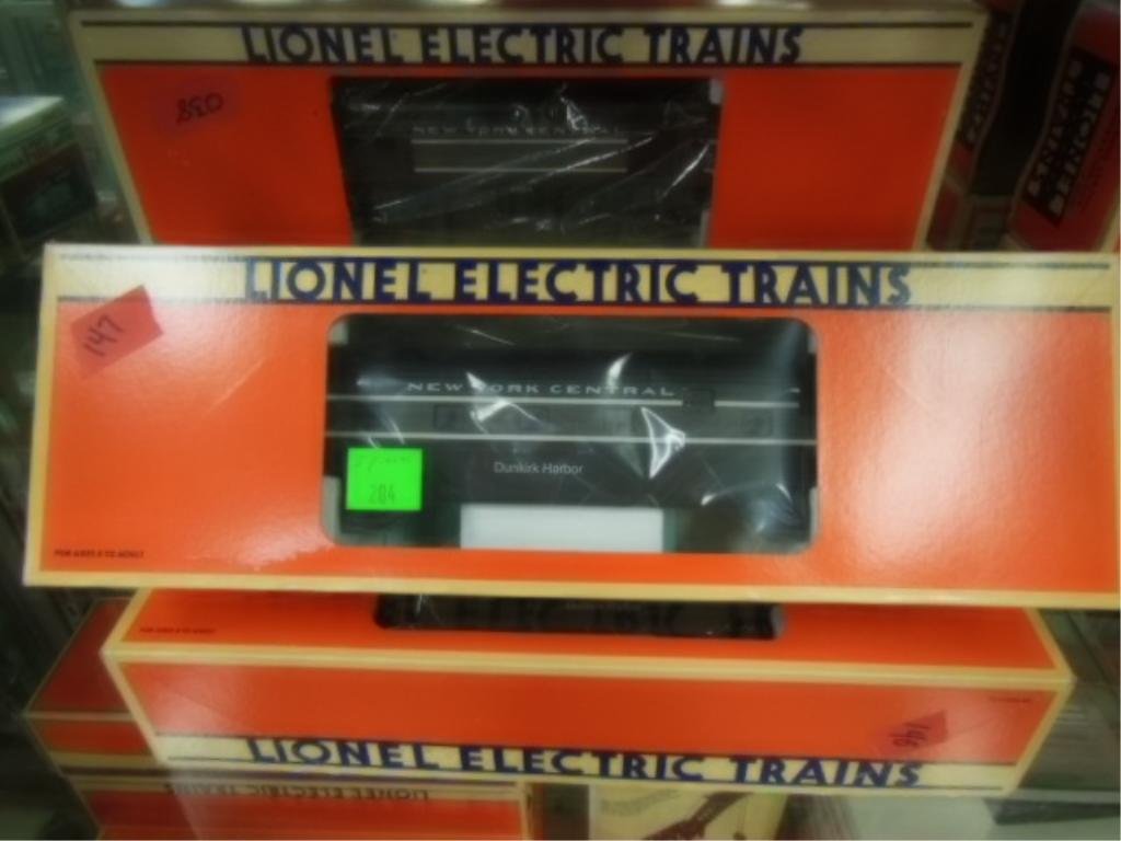 5 Lionel O gauge NY Central railroad cars NIB (1 of 4)