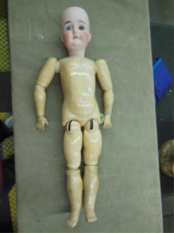 Vintage Armand Marseille Queen Louise bisque head doll, (1 of 4)