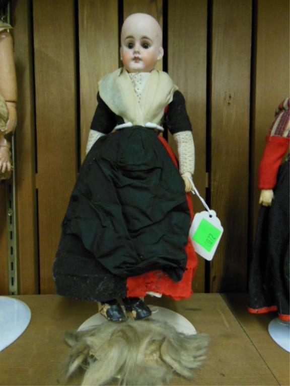 Vintage shoulder and head bisque doll 309.4, Bahr & Pro (1 of 4)