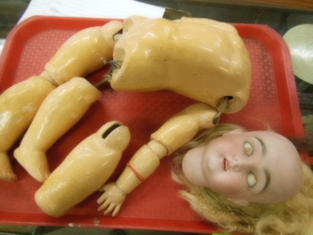 Vintage German bisque head doll (1 of 4)