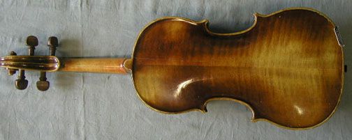 3/4 size violin, labeled E.R. Pfretzschner - 2