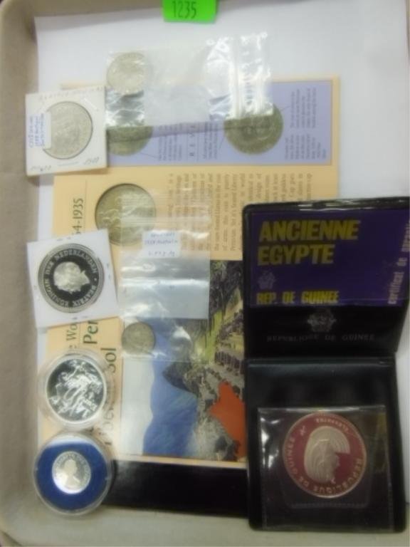 8 Foreign Silver Coins (1 of 4)