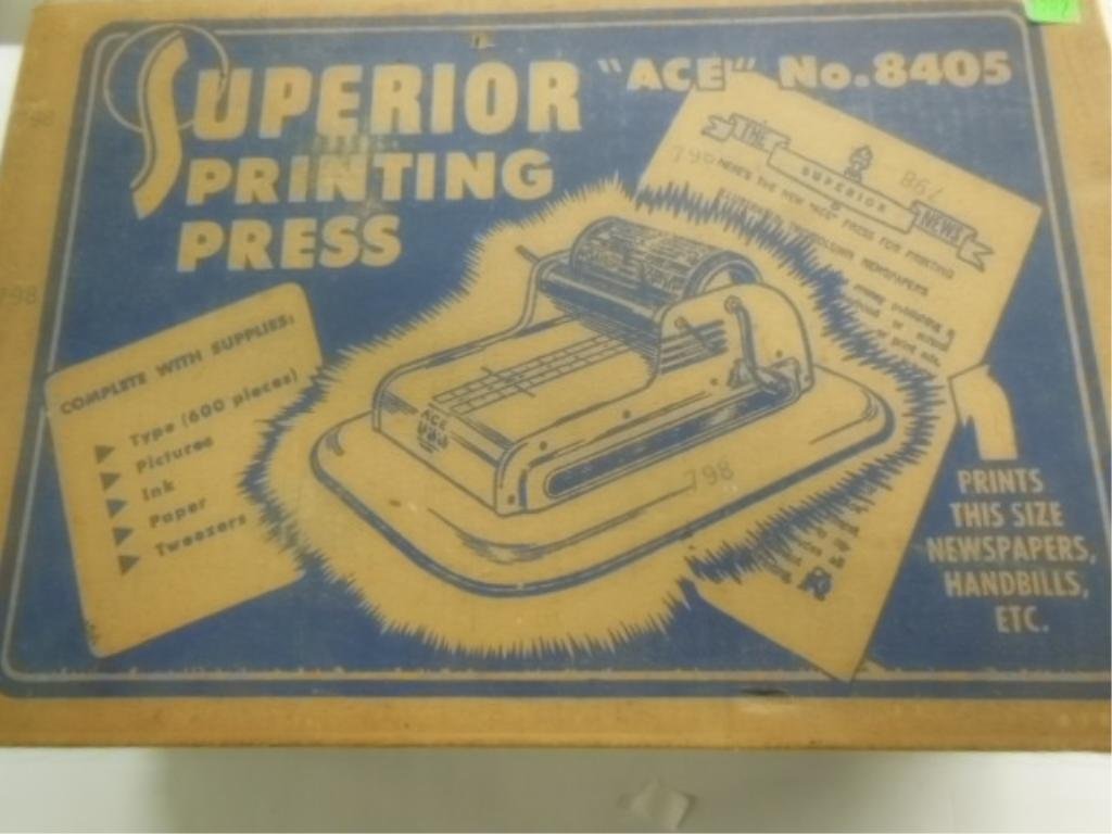 Superior "Ace" Printing Press (1 of 5)