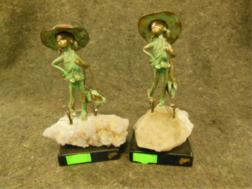 2 Moran bronze sculptures (1 of 4)