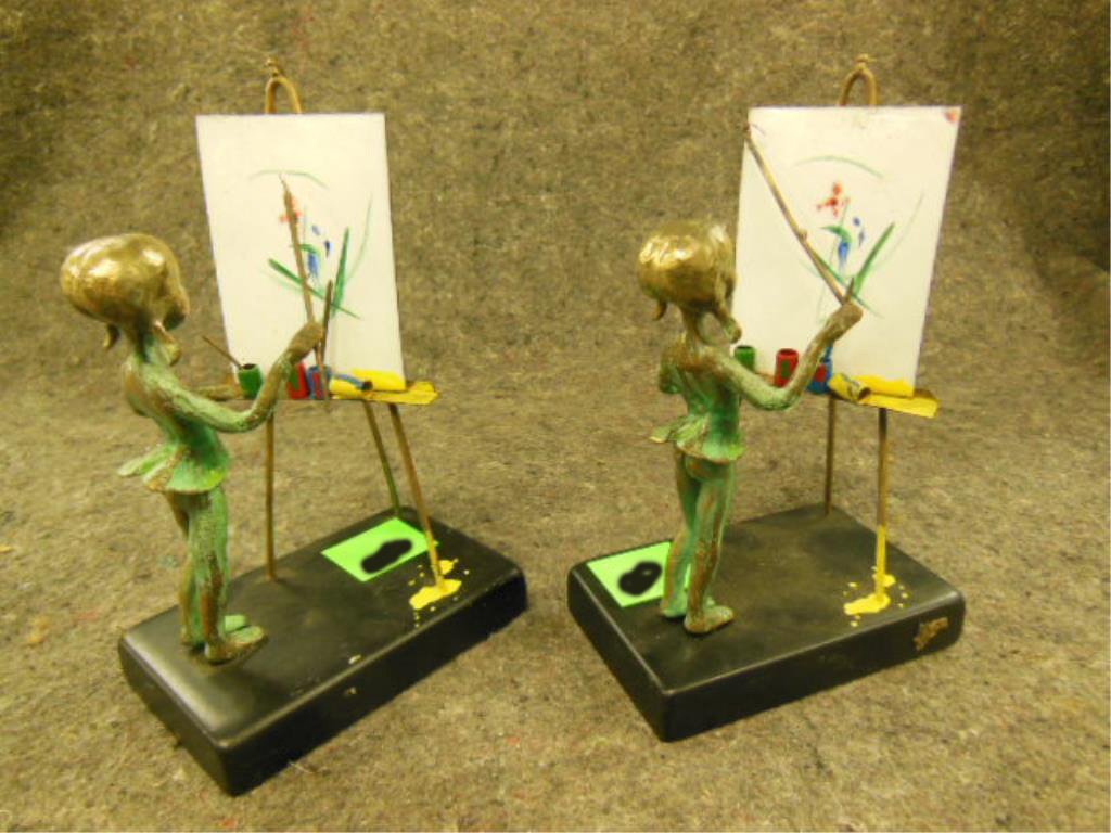 Pr of Malcolm Moran Artist Sculptures (1 of 4)