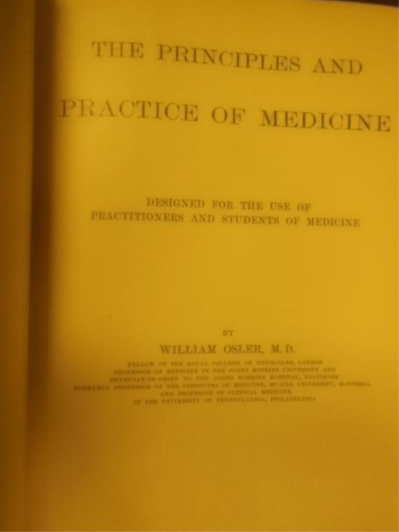 The Principle and Practice of Medicine (1 of 2)