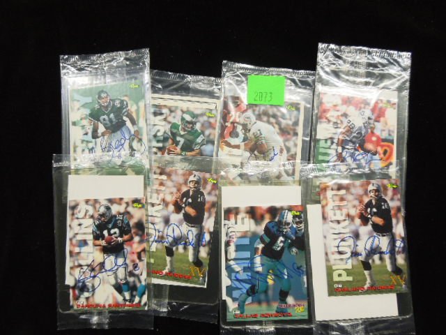 Set 7 - 1995 Classic Autographed Football Cards (1 of 6)