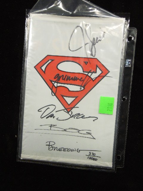 Signed Adventures of Superman #500 (1 of 1)