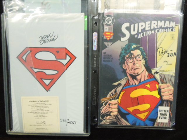 3 Signed Superman Comics (1 of 3)