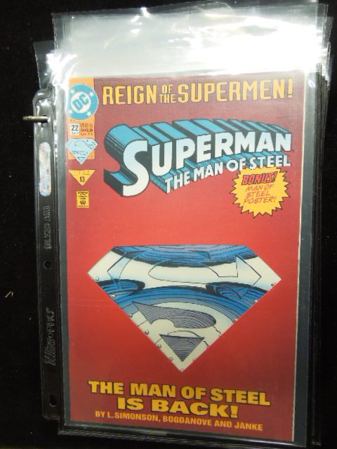 (11) Reign of Superman Comics, 3 Signed (1 of 6)